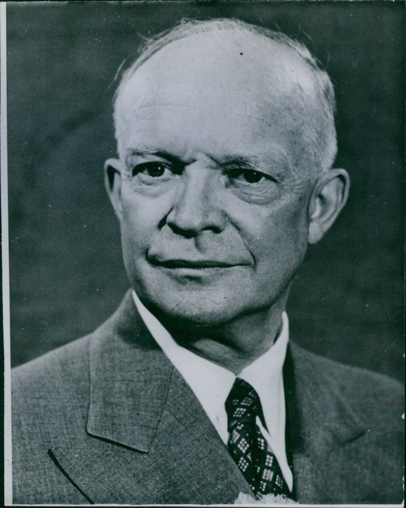 President Dwight D. Eisenhower - Vintage Photograph