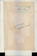 Queen Elizabeth II dressed in black veil - Vintage Photograph