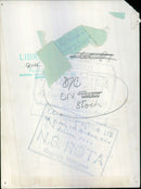 Queen Elizabeth II in royal boat waving to the crowd - Vintage Photograph