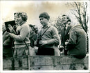 Queen Elizabeth II with Prince Charles and Princess Anne - Vintage Photograph