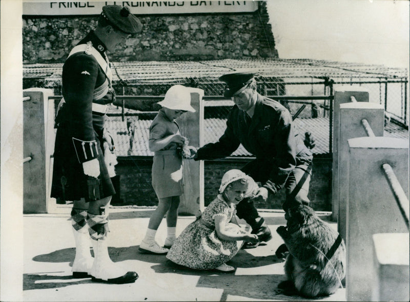 Prince Charles and Princess Anne - Vintage Photograph