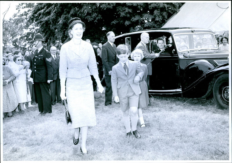Prince Charles and Princess Anne - Vintage Photograph