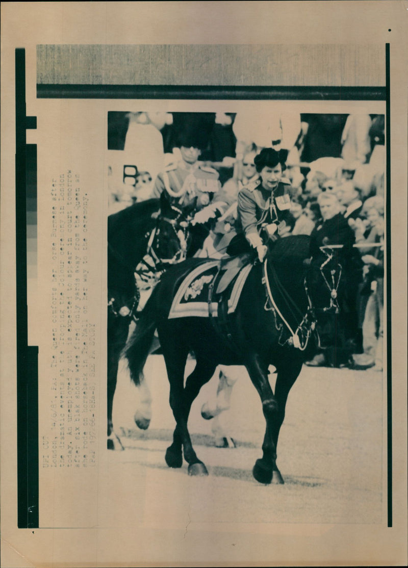 Queen Elizabeth II of England - Vintage Photograph