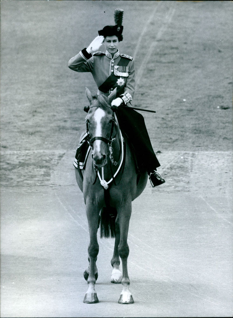 Queen Elizabeth II of England - Vintage Photograph