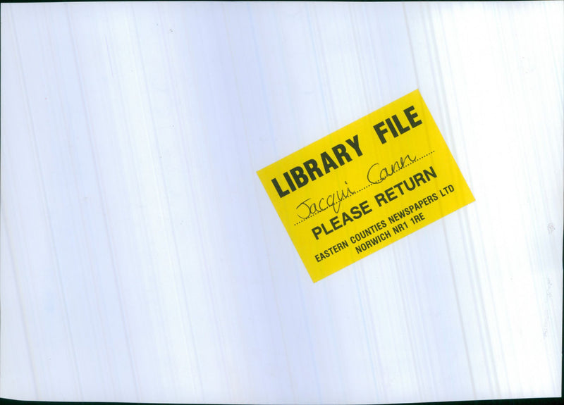 Musical artist Jacquii Cann - Vintage Photograph