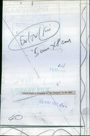 Norwegian actress Julie Ege as Voluptua in "Up Pompeii" at the ABC. - Vintage Photograph