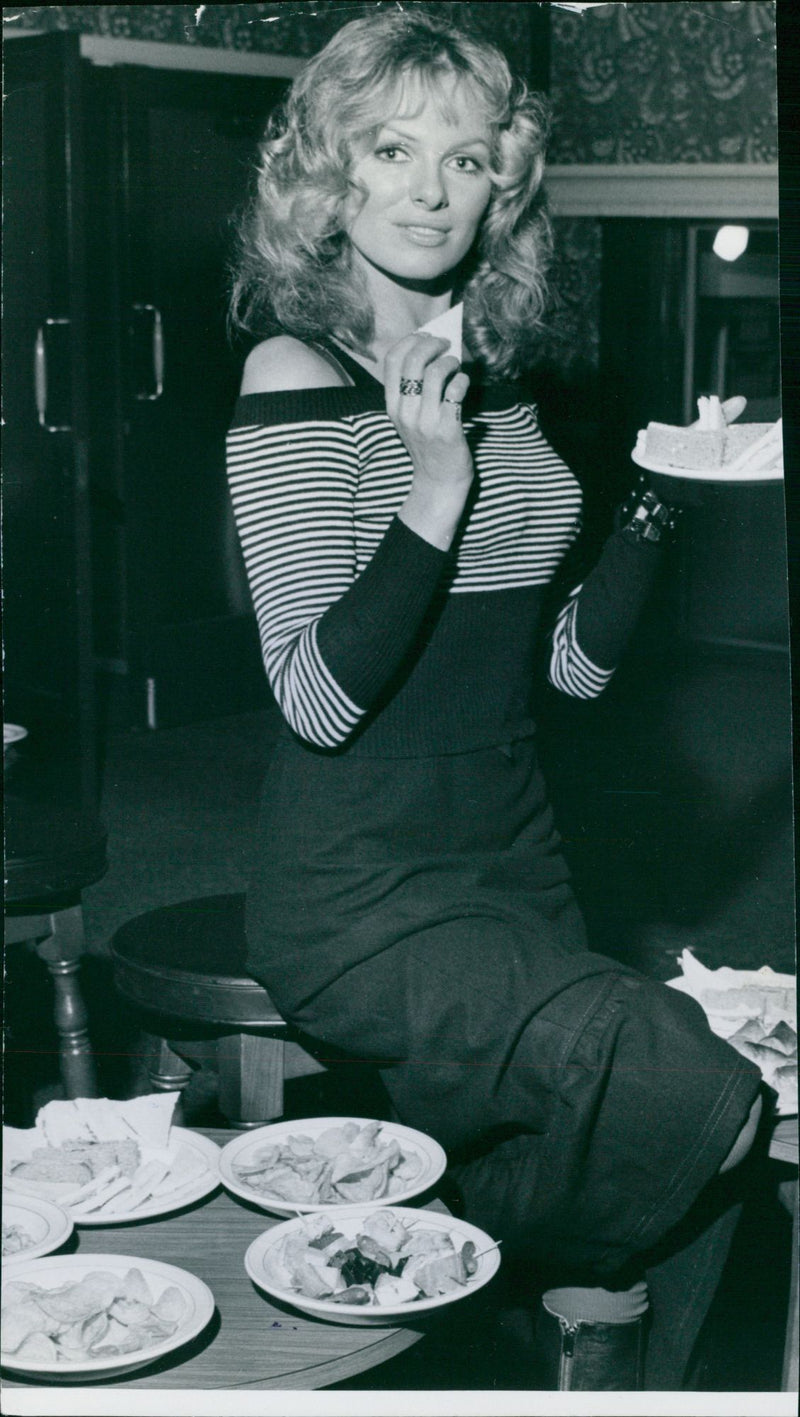 Actress Julie Ege - Vintage Photograph
