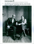 Driffield and Tony Lambrianon - Vintage Photograph