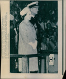 Queen Elizabeth and the Duke of Edinburgh take the salute at the Royal Tournament at Earl's Court - Vintage Photograph