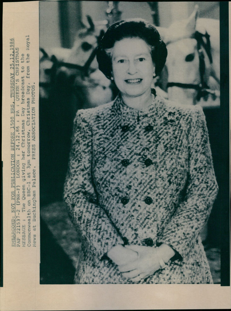 Queen Elizabeth II - Vintage Photograph