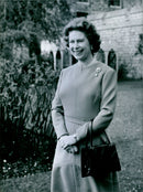 Queen Elizabeth II on her 50th birthday - Vintage Photograph