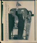 Queen Elizabeth of England, The Duke of Edinburgh and Prince Andrew - Vintage Photograph