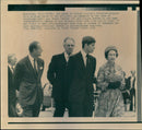Queen Elizabeth of England, The Duke of Edinburgh and Prince Andrew - Vintage Photograph