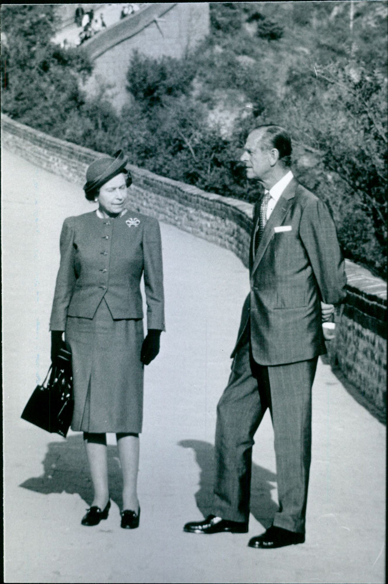 Queen Elizabeth II and Prince Philip - Vintage Photograph