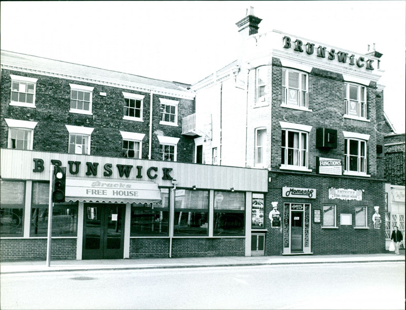 Brunswick Restaurant - Vintage Photograph