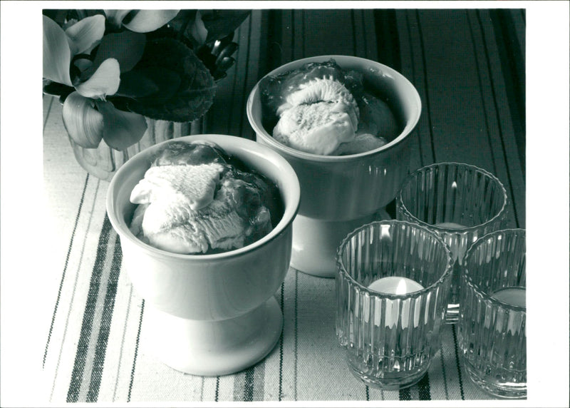 Food Consumption: Ice Cream - Vintage Photograph