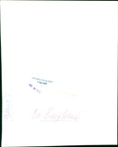 Berglund, Bo Ice Hockey - Vintage Photograph