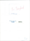 Berglund, Bo Ice Hockey - Vintage Photograph