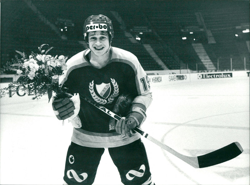 Berglund, Bo Ice Hockey - Vintage Photograph