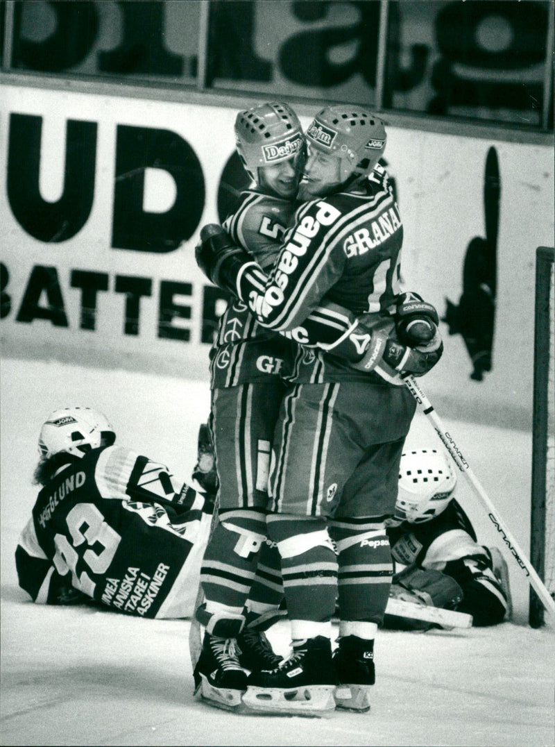 Berglund, Bo Ice Hockey - Vintage Photograph