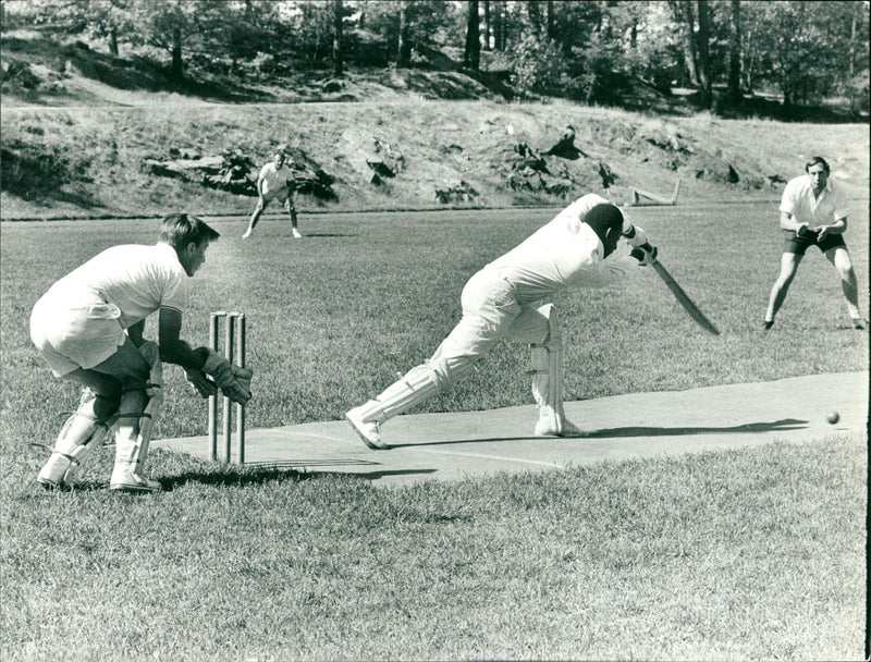Cricket - Vintage Photograph