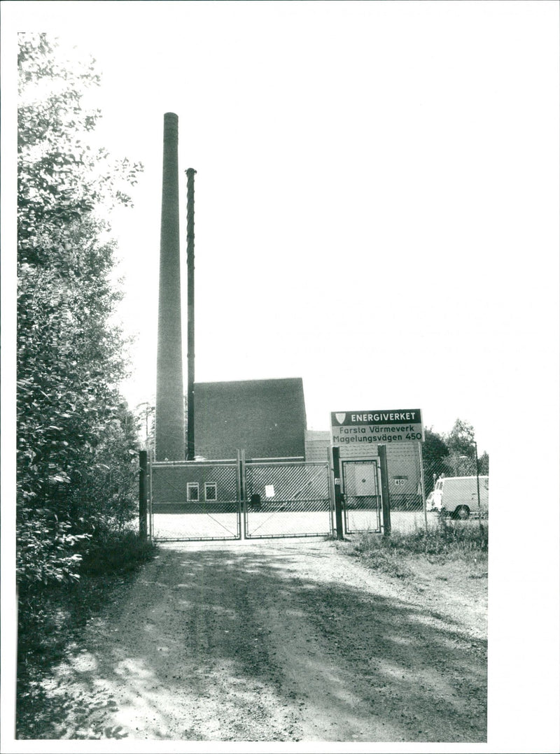 Stockholm Energy: Farsta Heating Plants - Vintage Photograph
