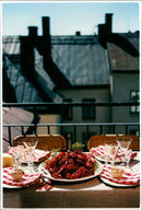 1999 TELEPHONE SWEDEN RESPONSIBLE ANIMALS GAFLER IMAGE TICKLED - Vintage Photograph