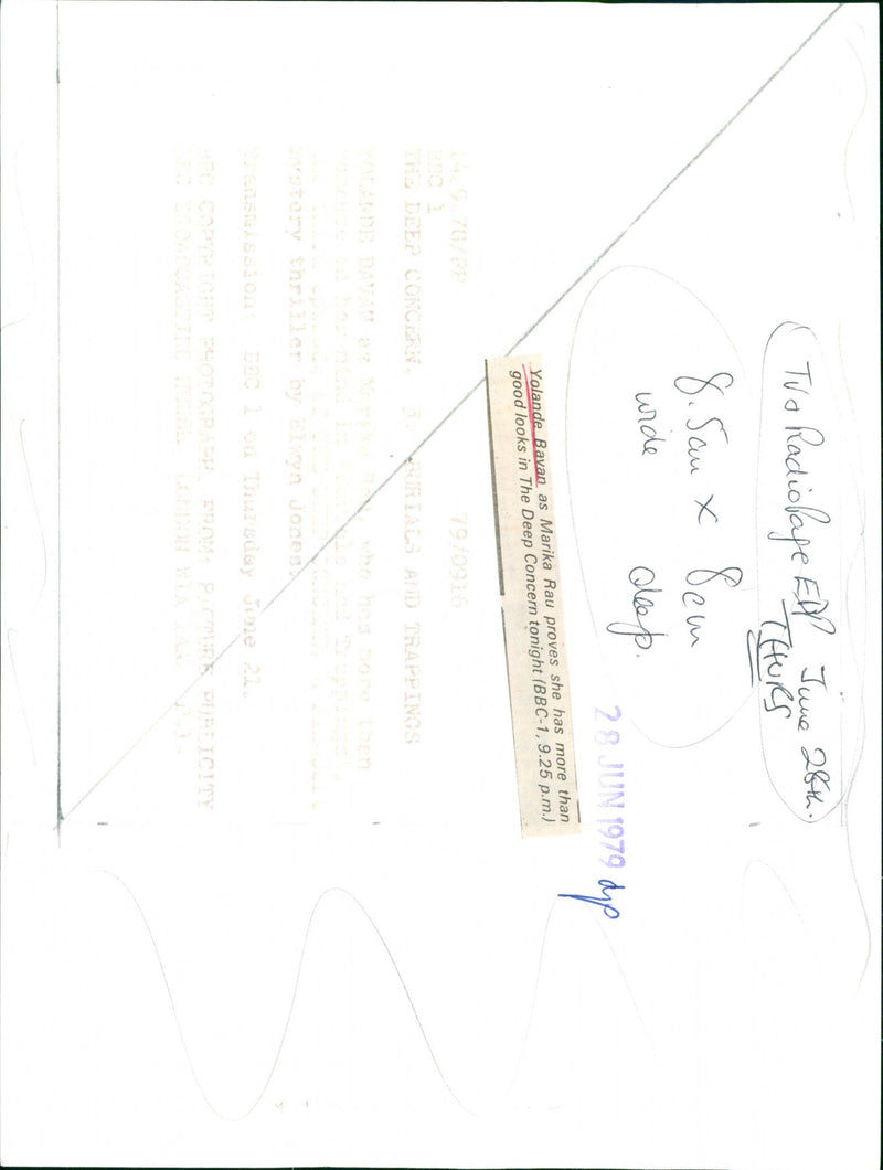 1979 CONCERT - Vintage Photograph