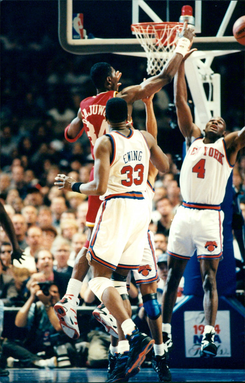 Different Situations in Basketball - Vintage Photograph