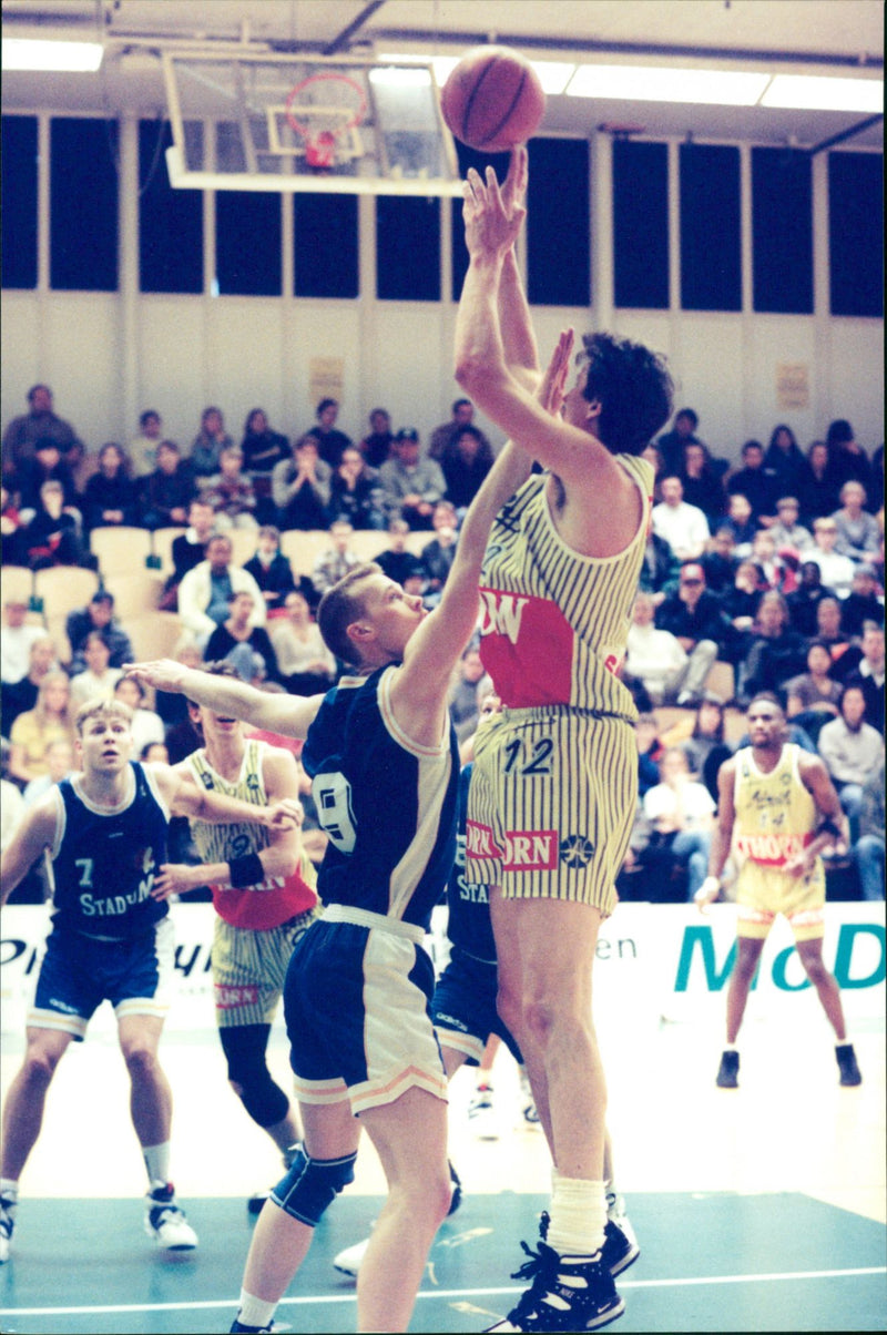 Different Situations in Basketball - USA vs. Angola - Vintage Photograph