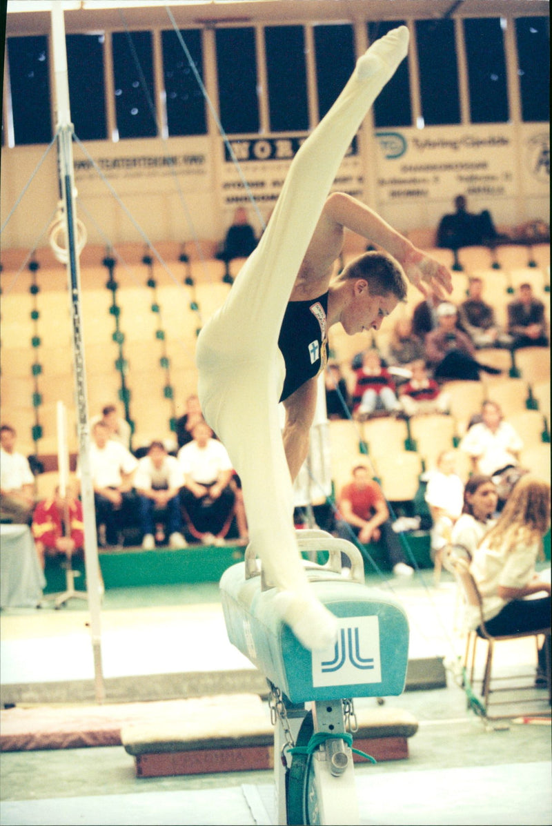 Mälarcup, Gymnastics competition. - Vintage Photograph