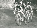 Erik Pettersson during Road Cycling Race - Vintage Photograph