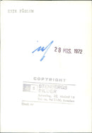 Erik Pettersson - Vintage Photograph