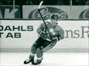 Eric Lindros is a canadian professional ice hockey player. - Vintage Photograph