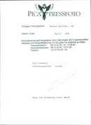 Eric Lindros is a canadian professional ice hockey player. - Vintage Photograph