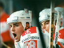 Eric Lindros is a canadian professional ice hockey player. - Vintage Photograph