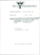 Eric Lindros is a canadian professional ice hockey player. - Vintage Photograph