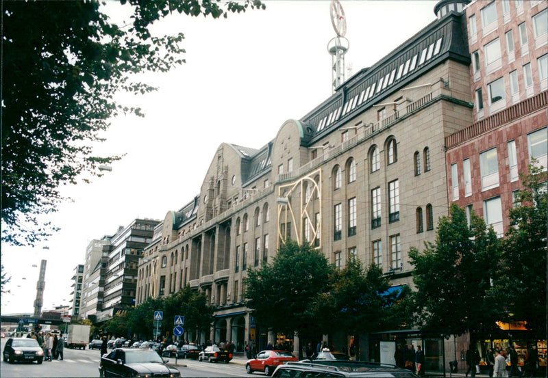 Nordiska Kompaniet is the name of two department stores located in Stockholm and Gothenburg. - Vintage Photograph