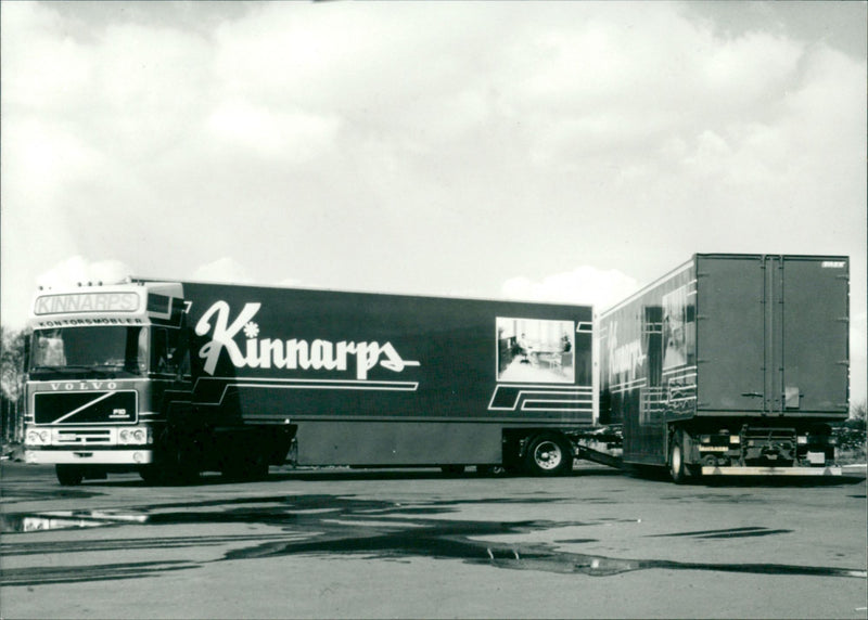 KNUTSEN VOLVO KINNARPS COMPANY PHOTO - Vintage Photograph