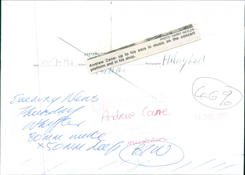 CONCERT MUSIC - Vintage Photograph