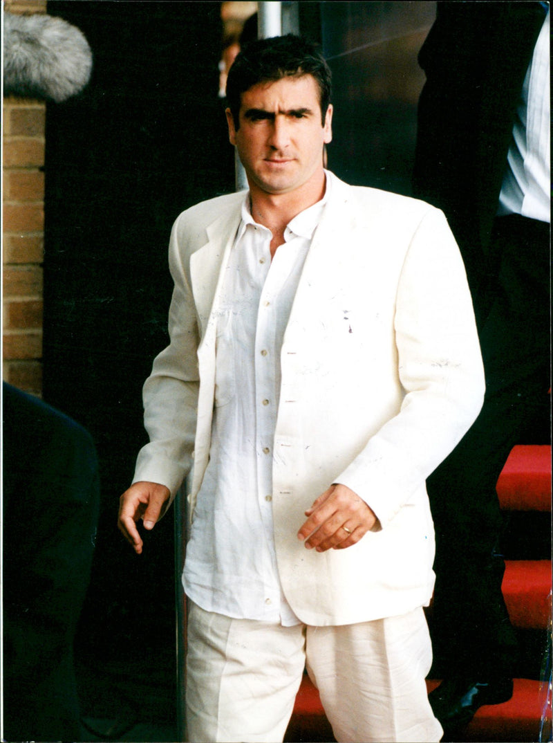 Eric Cantona. - Vintage Photograph