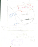 Painting of Queen Elizabeth I - Vintage Photograph