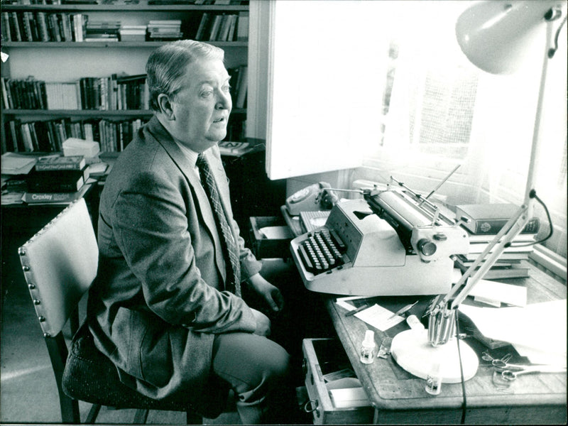 Sir Kingsley Amis - Vintage Photograph