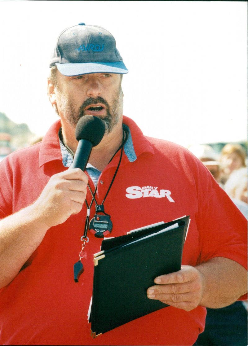 Strongman Geoff Capes - Vintage Photograph