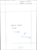 Chris Clark - Vintage Photograph