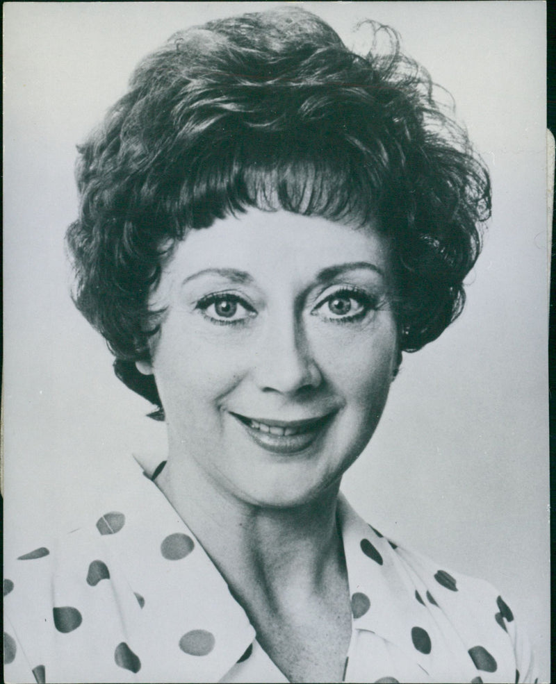 Actress Sheila Bernette stars in the musical Something's Afoot - Vintage Photograph