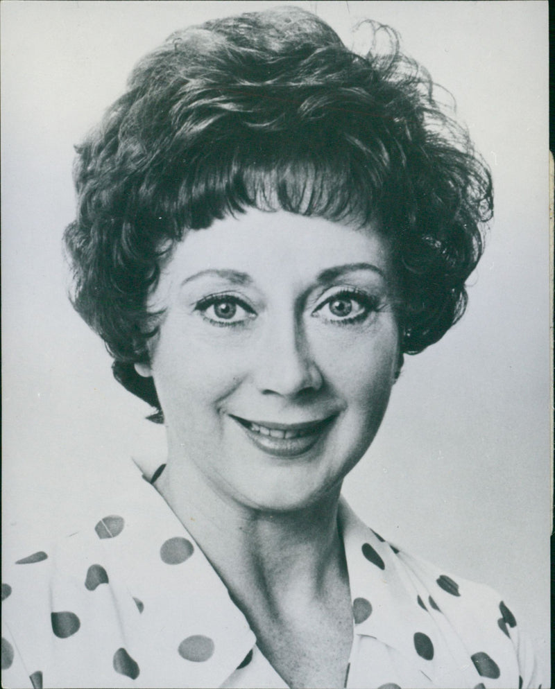 Actress Sheila Bernette stars in the musical Something's Afoot - Vintage Photograph