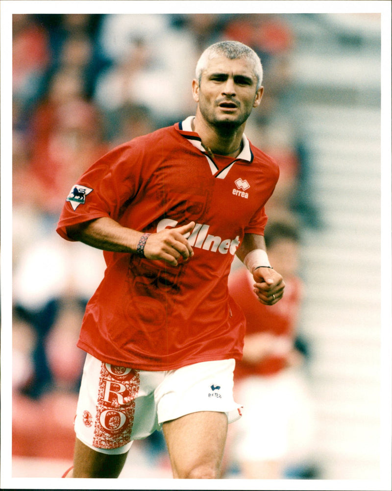 FABRIZIO RAVANELLI MIDDLESBFROUGH FC - Vintage Photograph