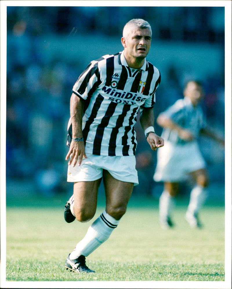 FABRIZIO RAVANELLI JUVENTUS FC - Vintage Photograph