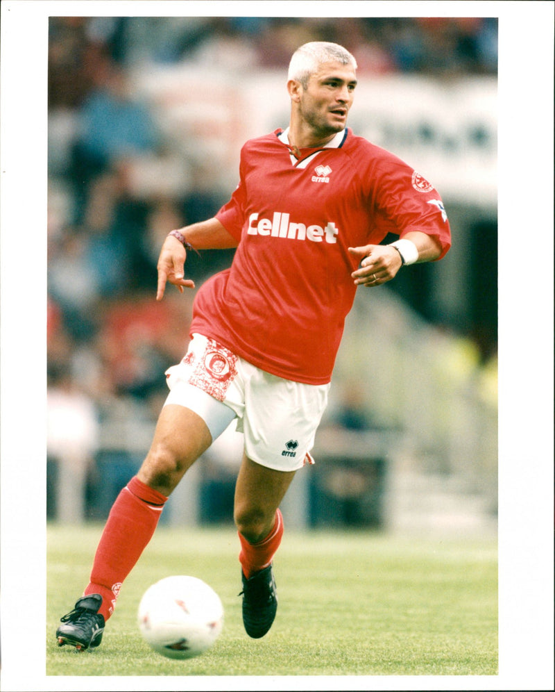 FABRIZIO RAVANELLI MIDDLESBROUGH FC - Vintage Photograph